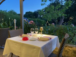 Un soir d'été en terrasse