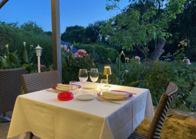 Un soir d'été en terrasse